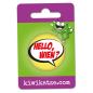 Preview: Ansteckbutton Hello Wien? an Eurolochkarte